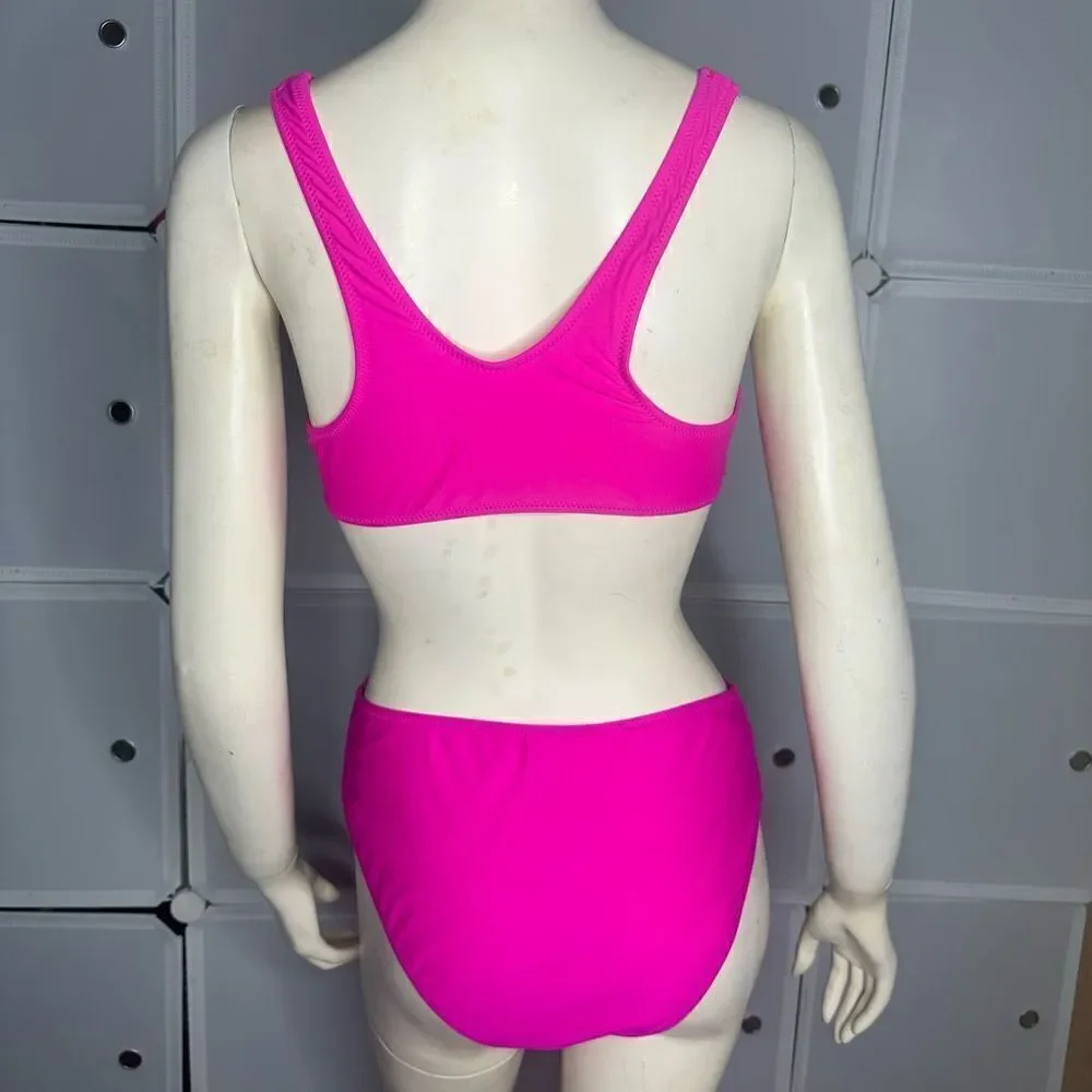 Hot Pink Bikini Size Large - Picture 4 of 12